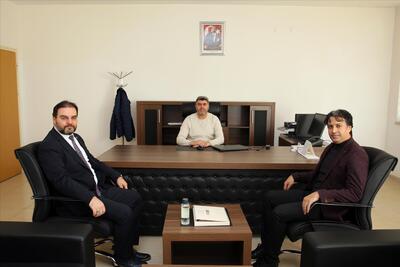 Genel Sekreterimiz Beden Eğitimi ve Spor Yüksekokulu Müdür Vekilini ziyaret etti