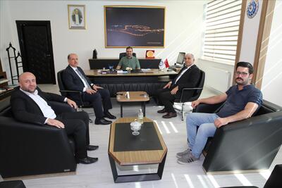 Genel Sekreterimiz Dr. Öğr. Üyesi Altıntaş’a tebrik ziyareti