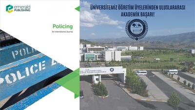 Üniversitemiz Öğretim Üyelerinden Uluslararası Akademik Başarı